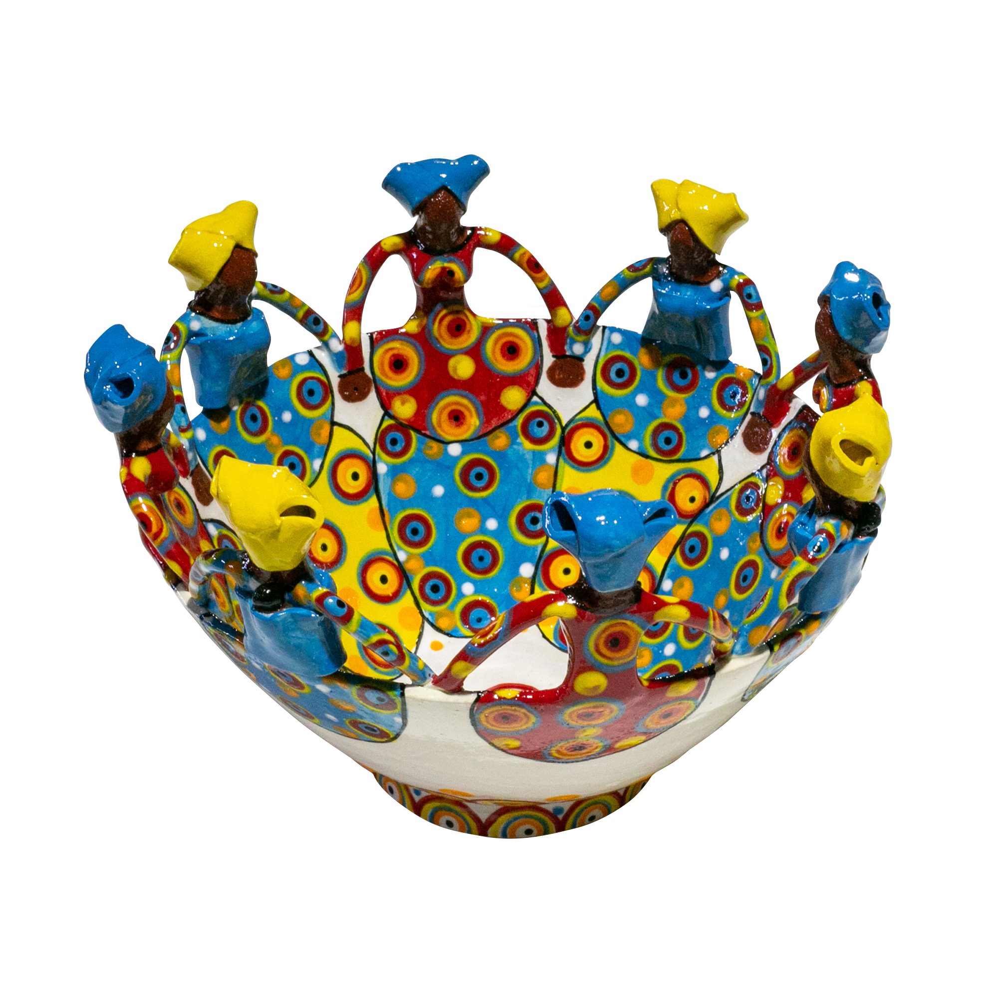 8Lady Ubuntu Bowl Bright on White