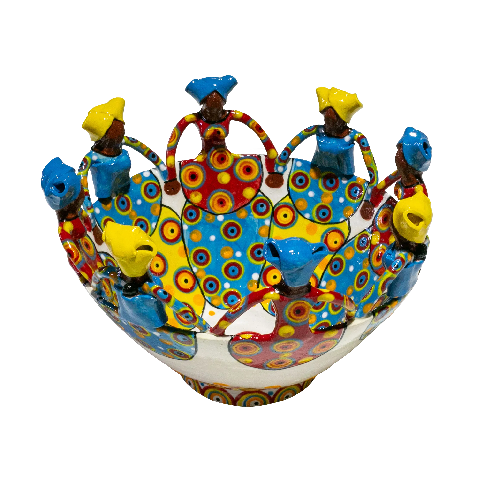 8Lady Ubuntu Bowl Bright on White