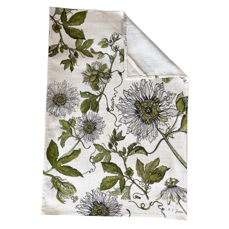Passionfruit Cotton Tea Towel - Image 2