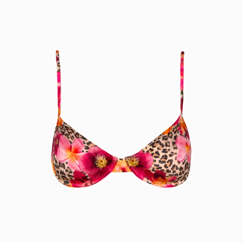 Tay Tay Top | Leopard Floral - Image 5
