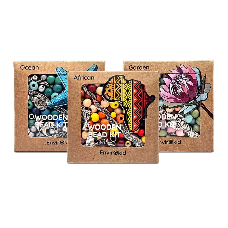 Mini Wooden Bead Kits - Image 1