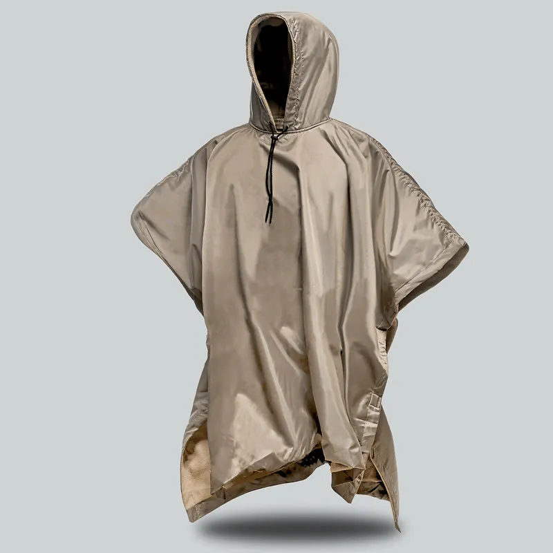 Poncho Fleece Lined Waterproof - Image 1