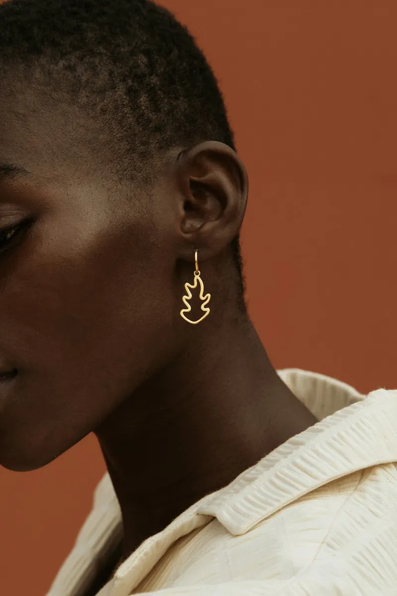 Pansy Hoop - Image 1