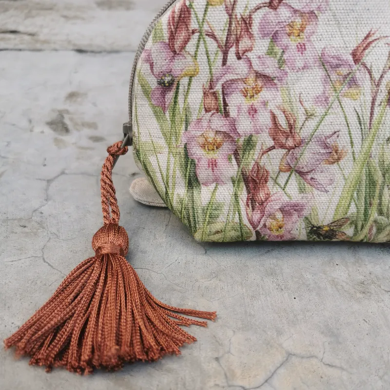 Field of Orchids Clutch Bag - Image 1