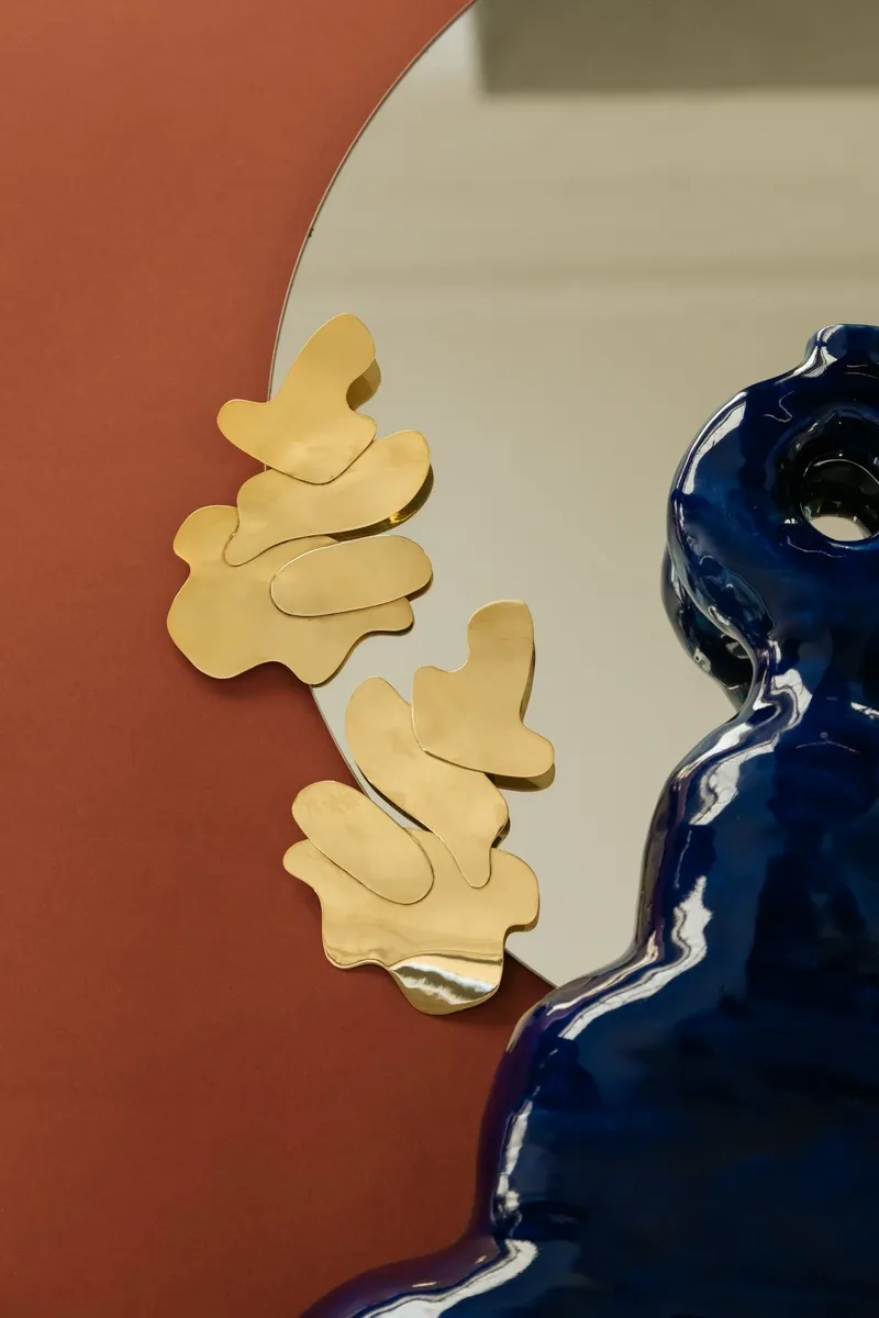 Curved Cluster Earring - Image 1