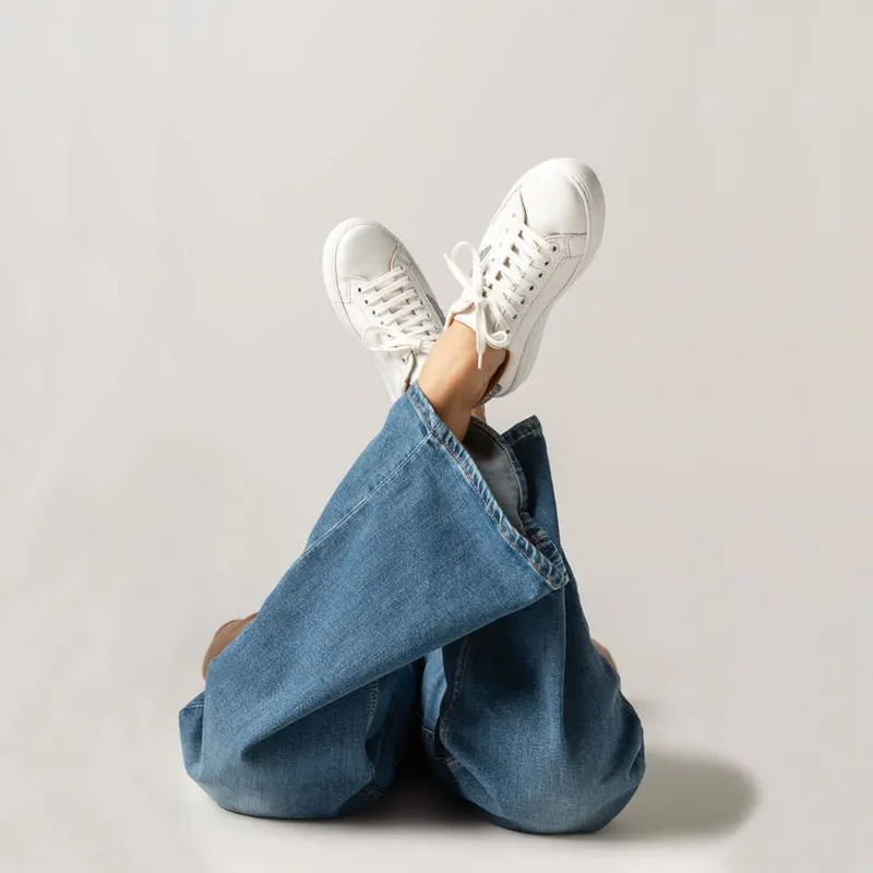 Arctic Blue Leopard Sneaker – Leather Sneakers South Africa - Image 4