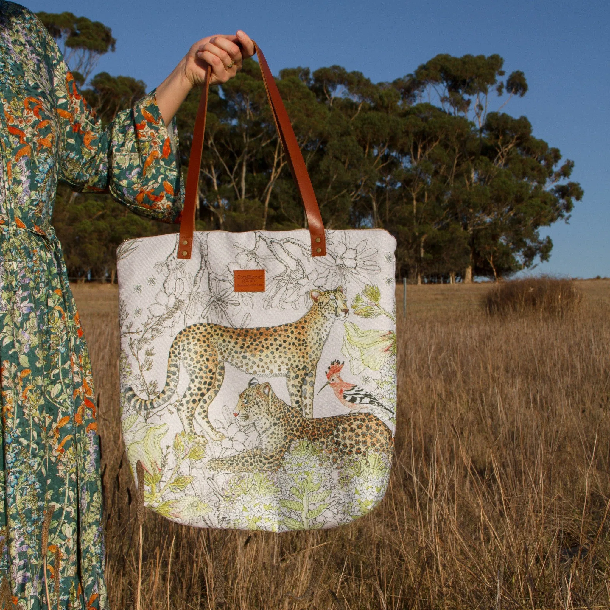 Luxury Tote Bag ~ Safari Symphony