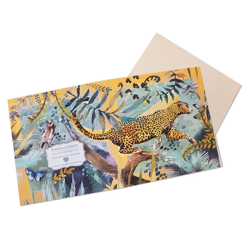 Cape Leopard Greeting Card - Image 2