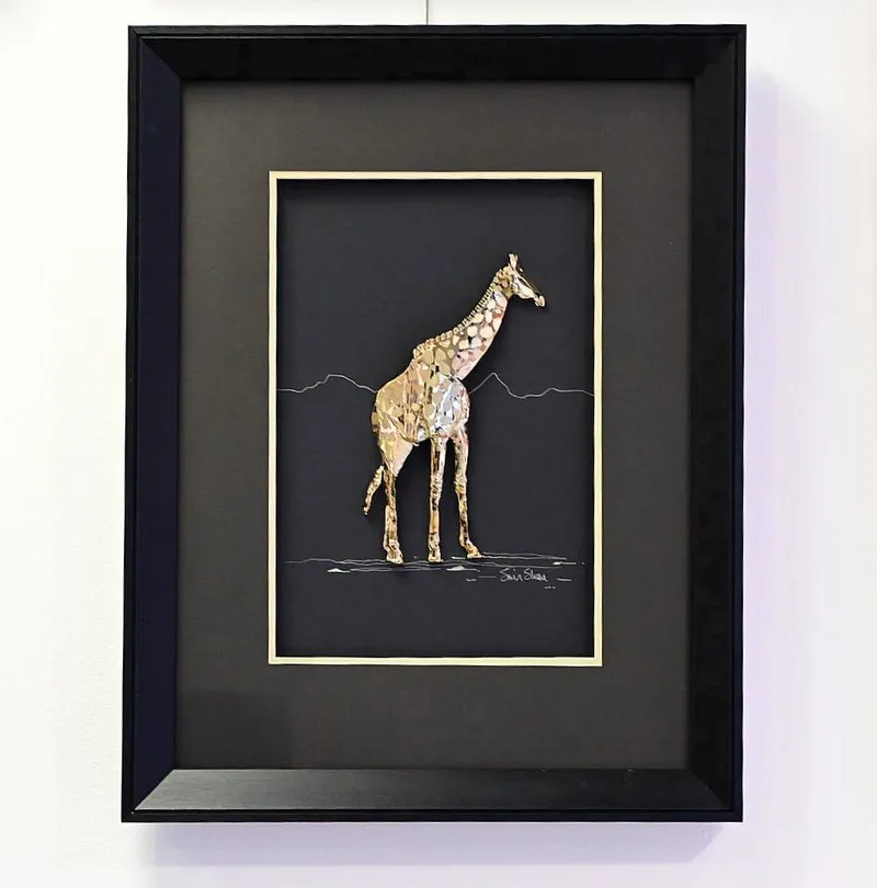 Giraffe 18ct Gold Plated - Image 1