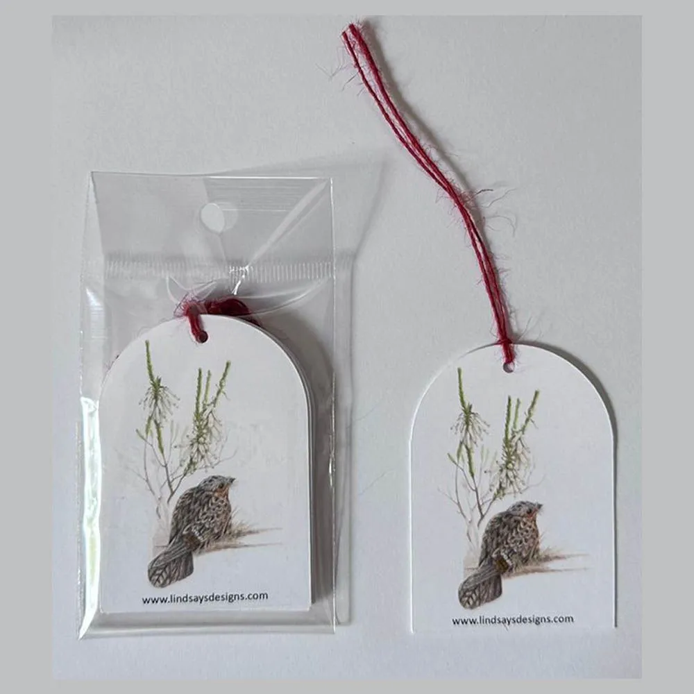 Gift Tags – Nightjar (Set of 6)