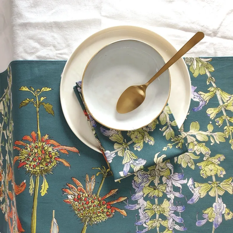 Salvia Cotton Table Runner - Image 5