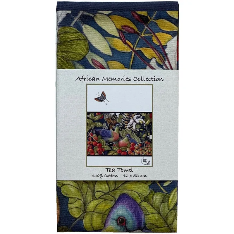 Tea Towels - Bauhinia Blues - Image 3