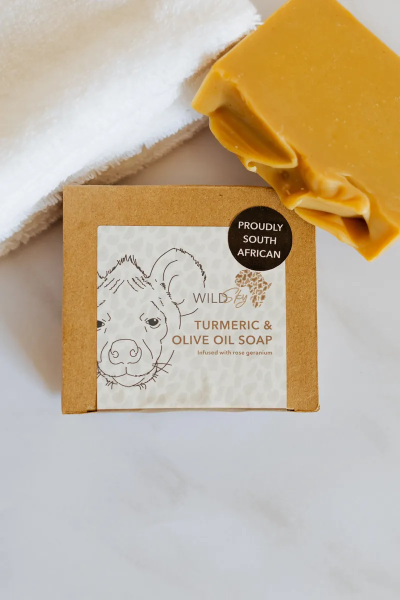 Turmeric & Olive Oil Soap - Image 2