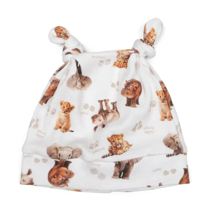 Baby Printed Beanie - Image 1