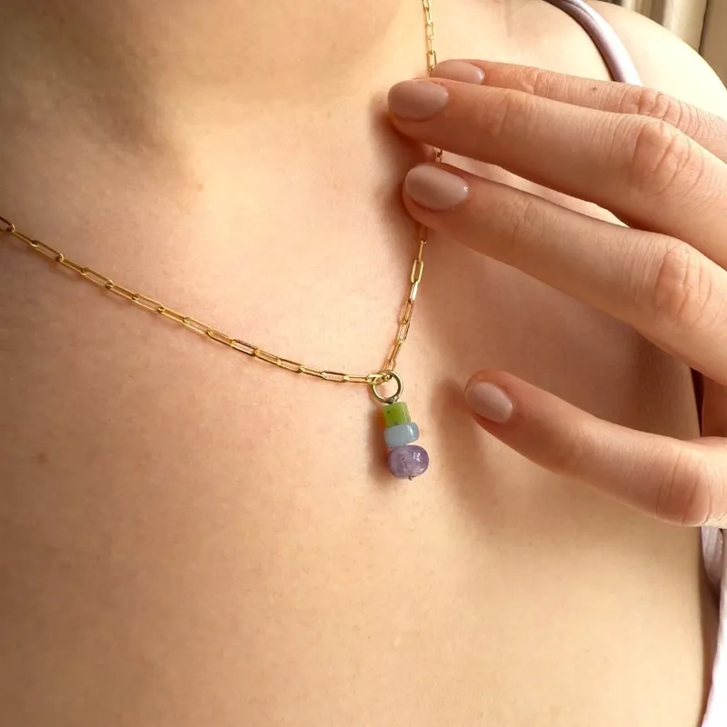 Veld Blom Hoop Charm - Image 8