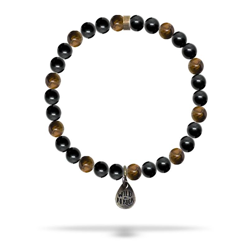 Obsidian and Tiger Eye Bracelet - Image 1