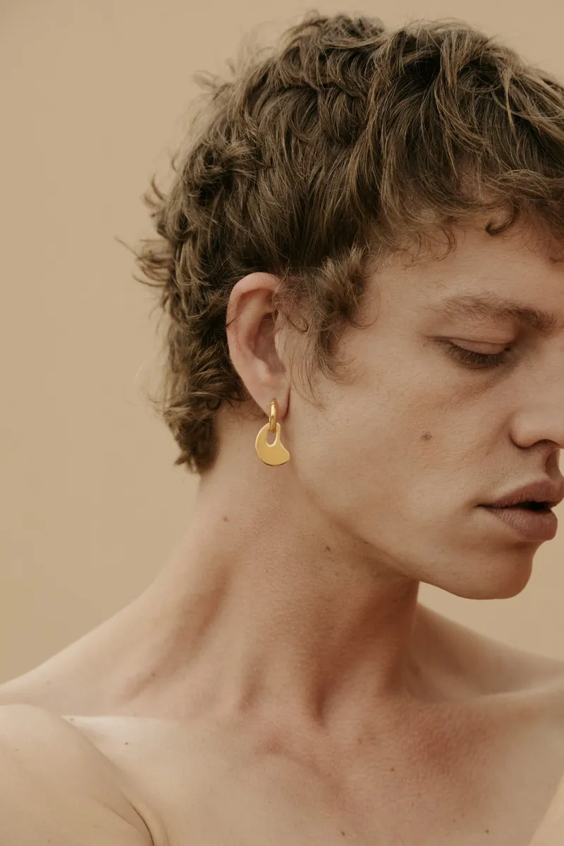 Mini Pear Hoop - Image 5