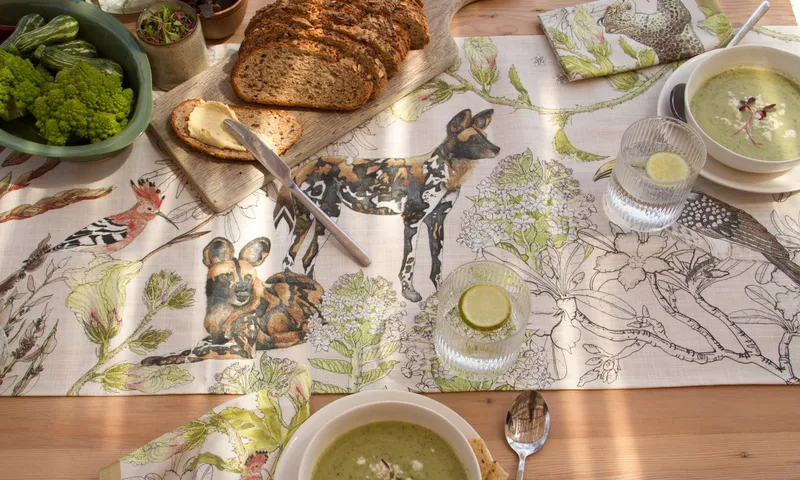 Table Runner ~ Safari Symphony - Image 2