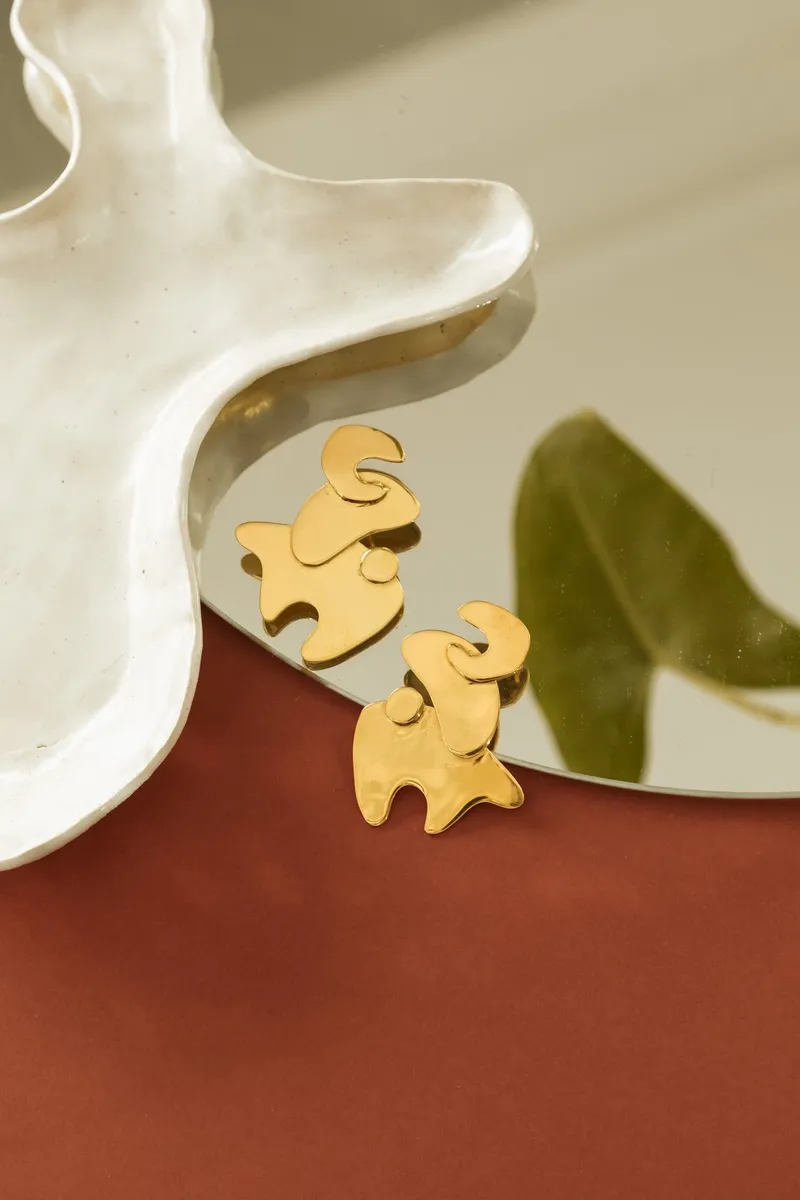 Mini Curves & Swerves Earring - Image 2