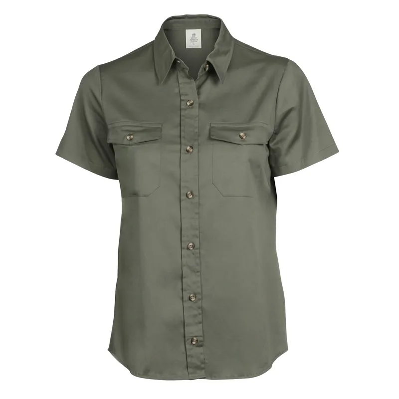 Ladies Ss Bush Shirt - Image 1