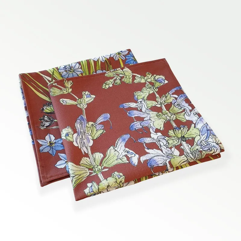 Aristea Cotton Napkin Set ~ Set of two - Image 2
