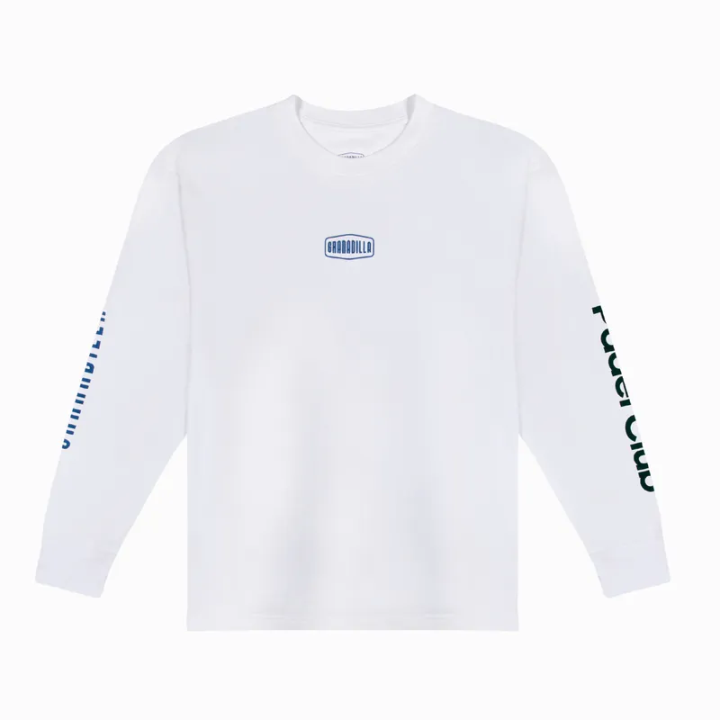 White Long Sleeve | Padel Club - Image 3