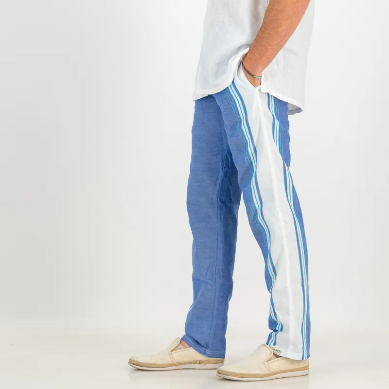 Regular Fit Trousers - Royal Blue - Image 1