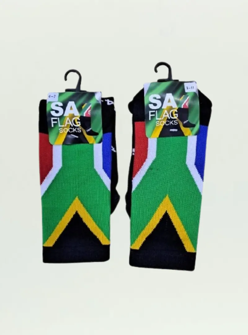 South African Flag Socks - Image 1