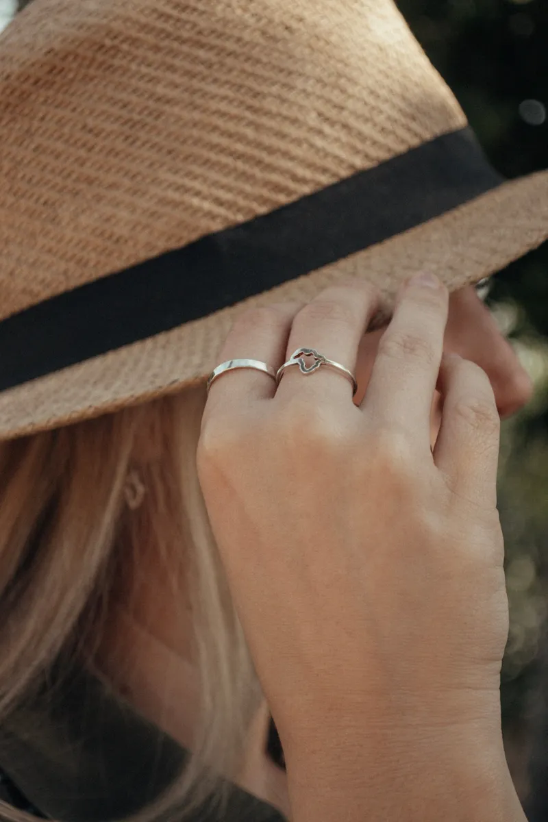 Africa Cutout Ring - Image 5