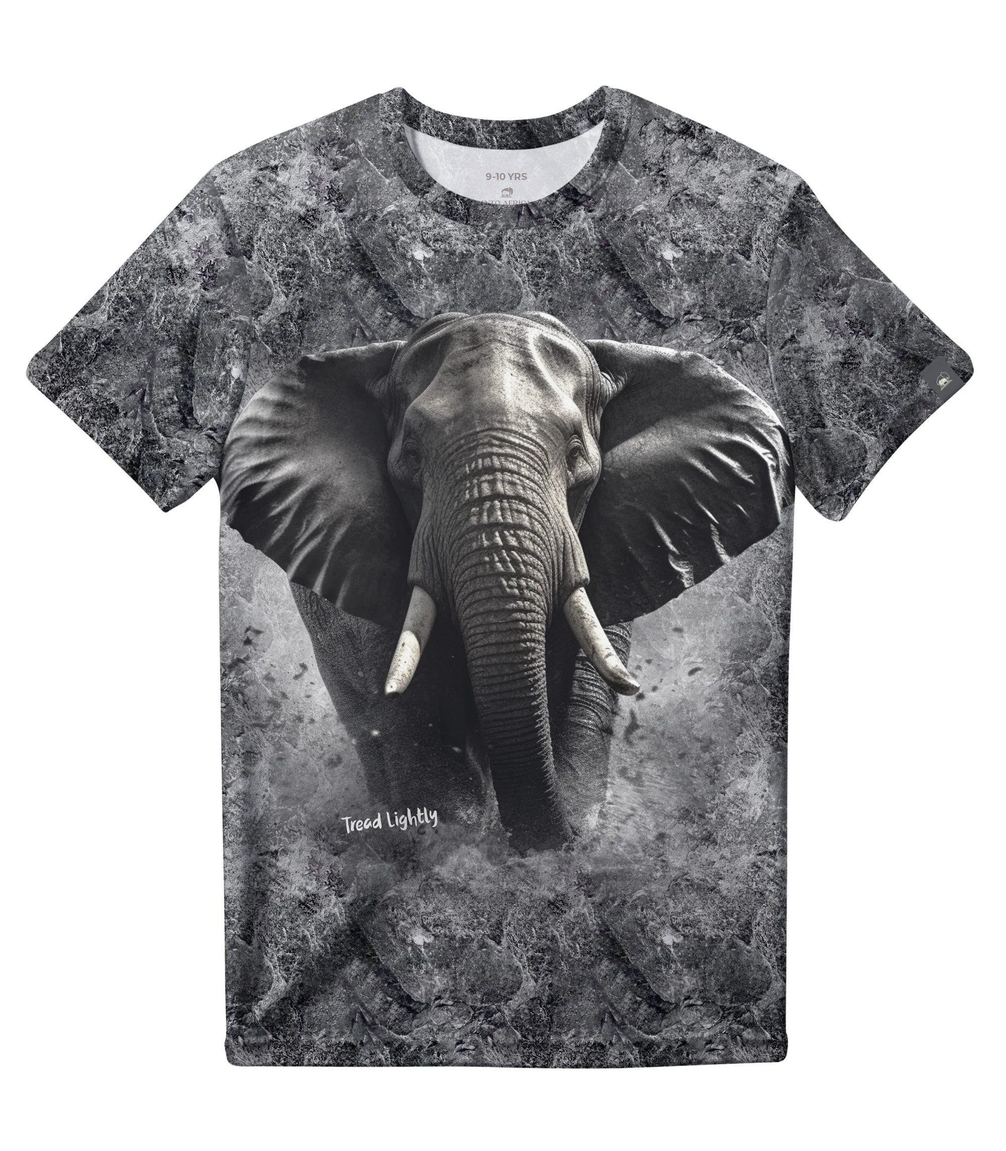 Kids All-Over Elephant Print T-shirt