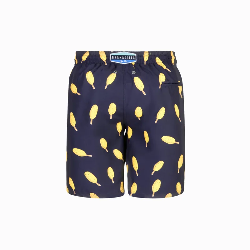 Long Swim Shorts | Navy Lolly - Image 5