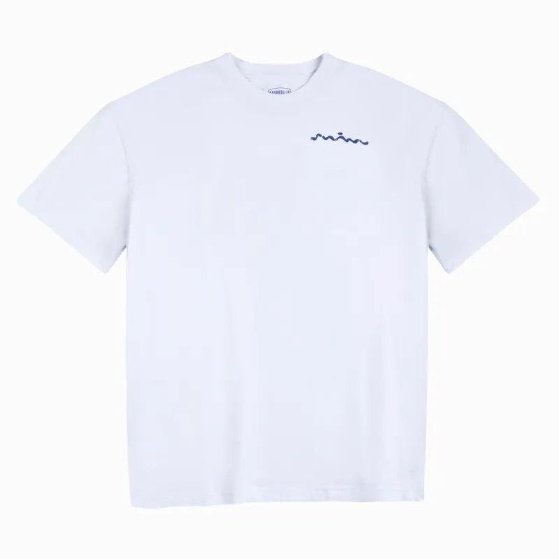 Loose White Tee | Swimming Club - Image 2