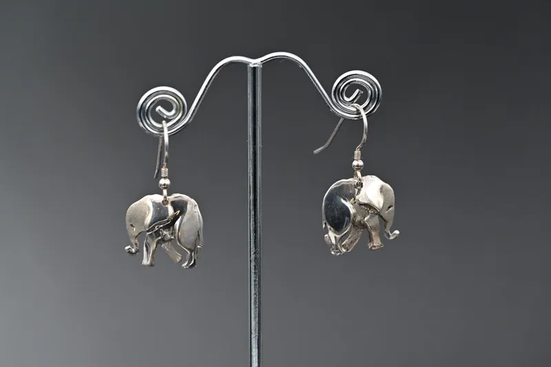 Baby Elephant Earrings - Image 2