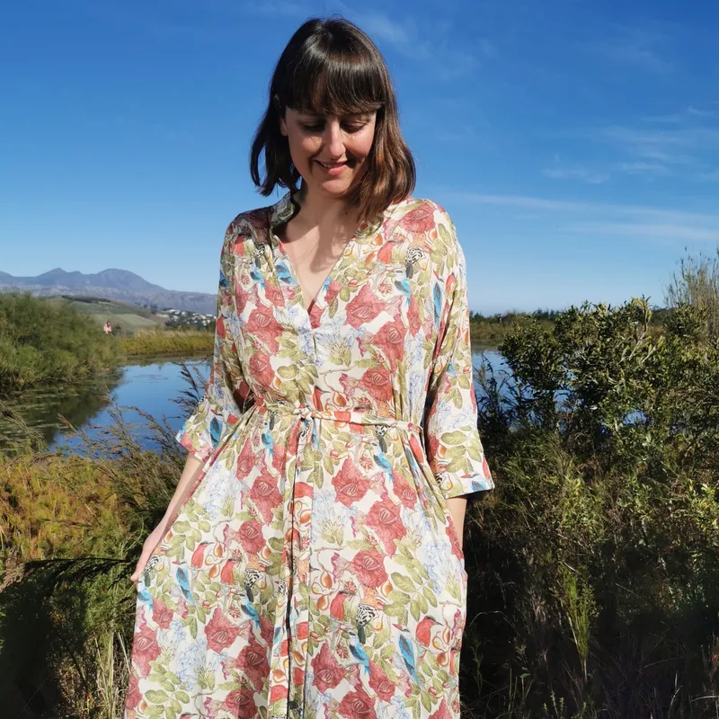 Shirt dress ~ Kruger Birds - Image 1