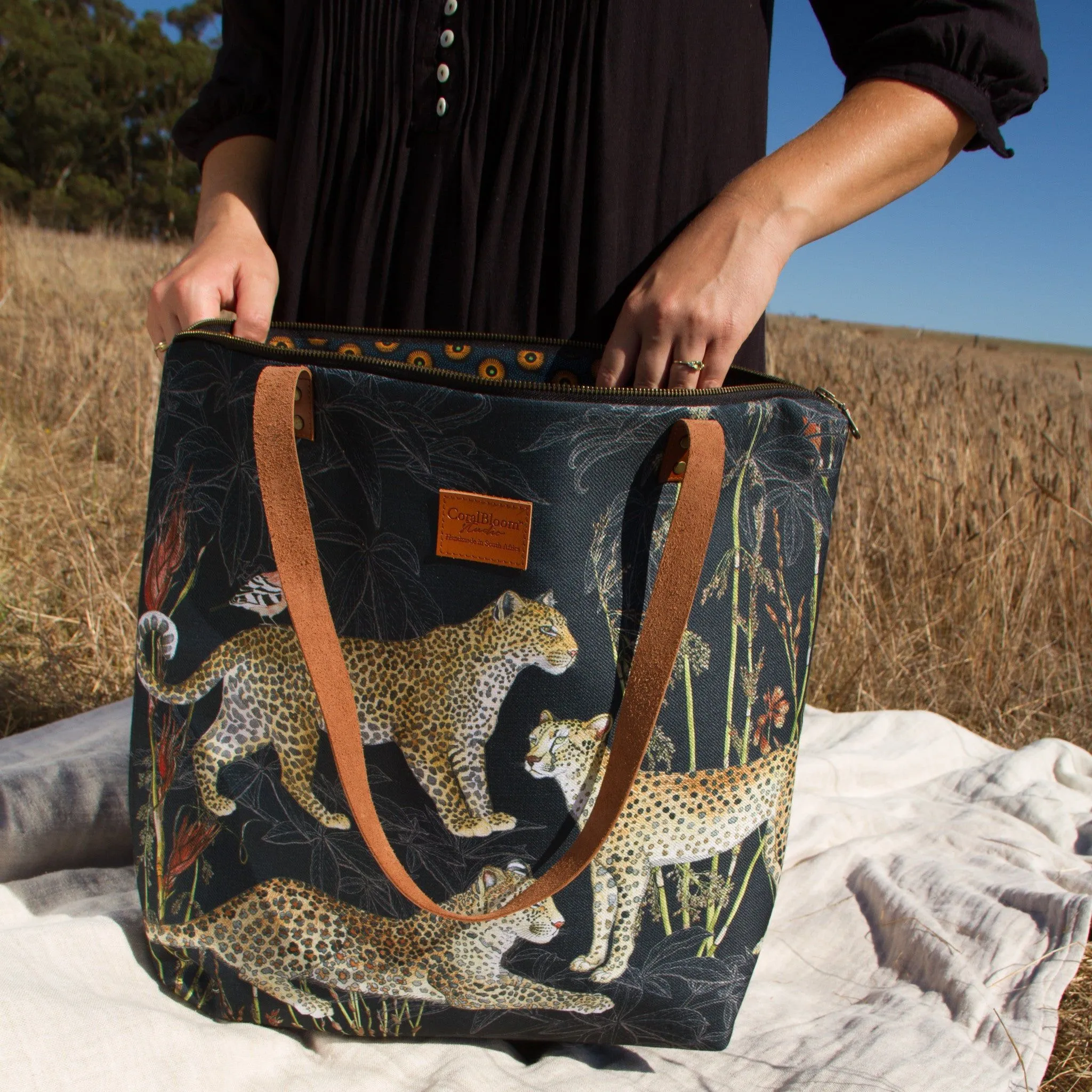 Luxury Tote Bag ~ Midnight Elegance