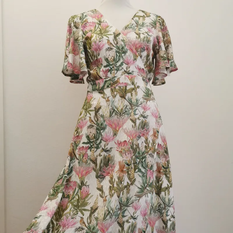 Wrap dress ~ Proteas - Image 1
