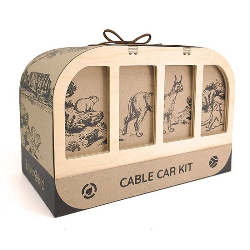 Wooden Cable Car Kit