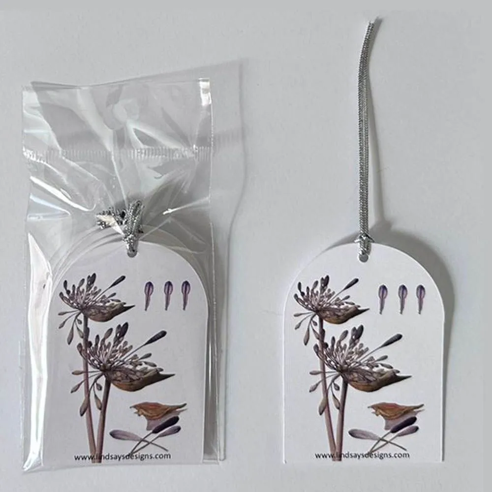 Gift Tags – Agapanthus (Set of 6)