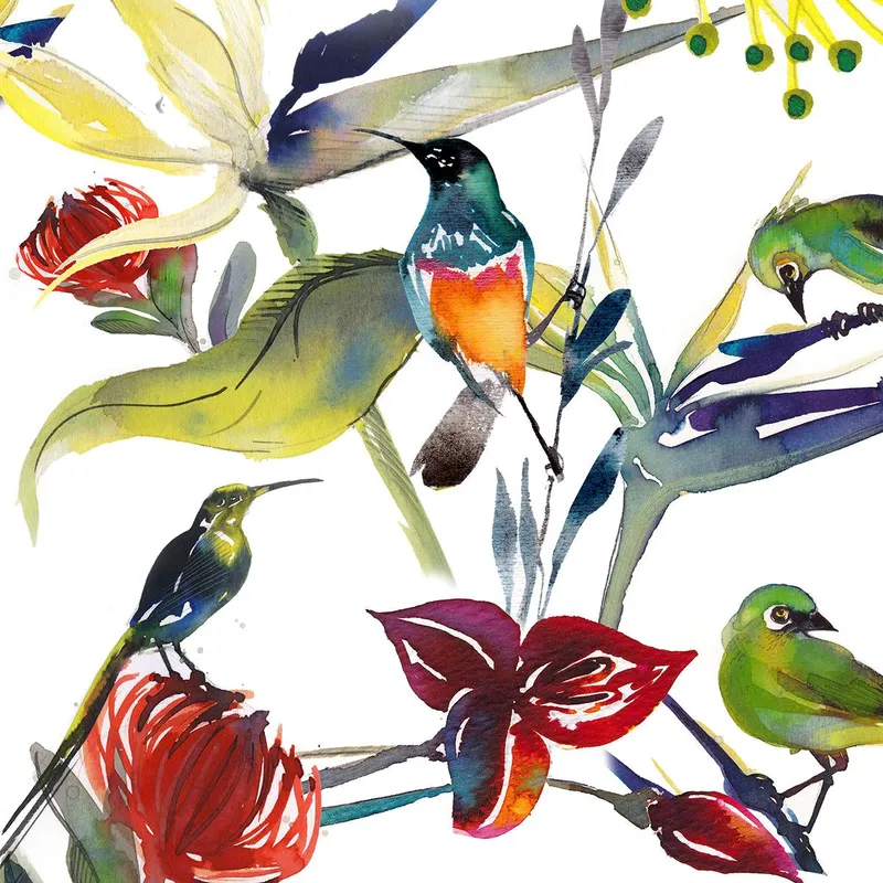 Mini Kudu head with Fynbos print - Image 5