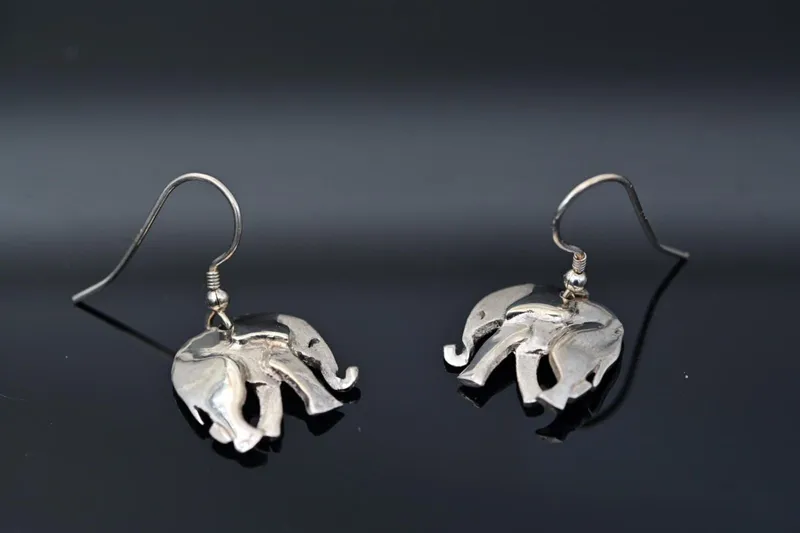Baby Elephant Earrings - Image 3