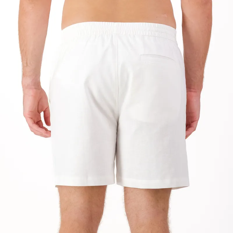 Mens Pull on Shorts / White - Image 4