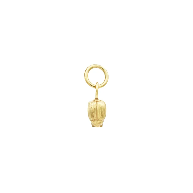 Tiny Beetle Hoop Charm - Image 1