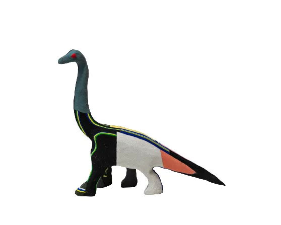 Dinosaur Sculpture – Recycled Flip Flop Handmade Eco Art