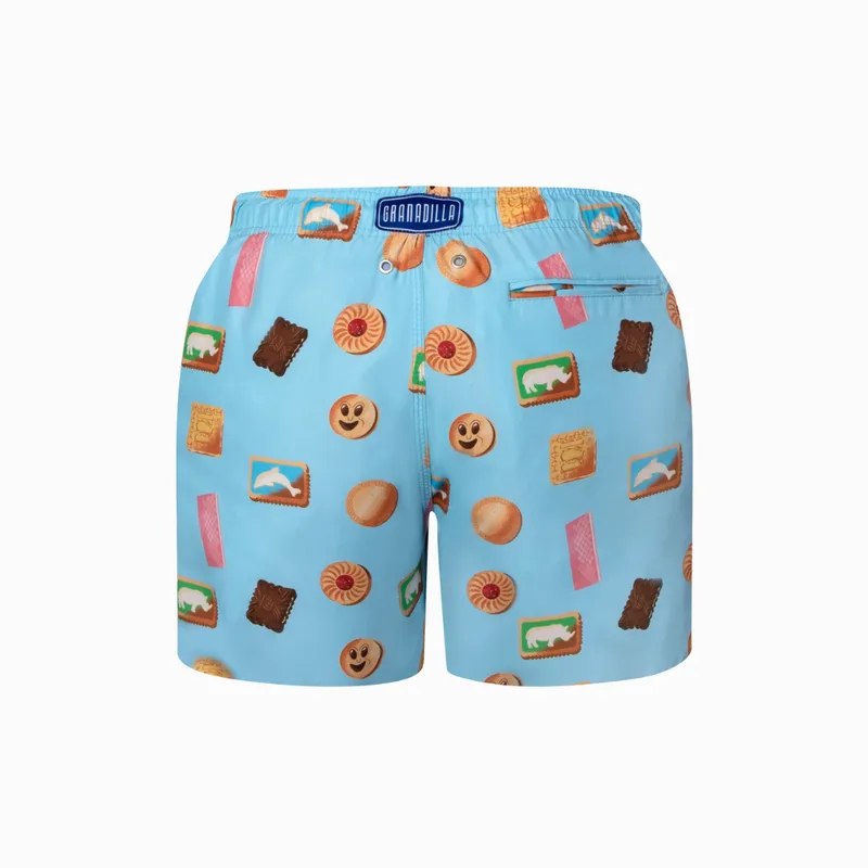 Mid-length Swim Shorts | Jolly Jammer / Blue - Image 5