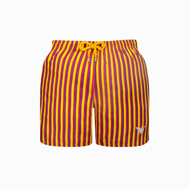 Mid-length Swim Shorts | Stripe / Steenberg - Image 2