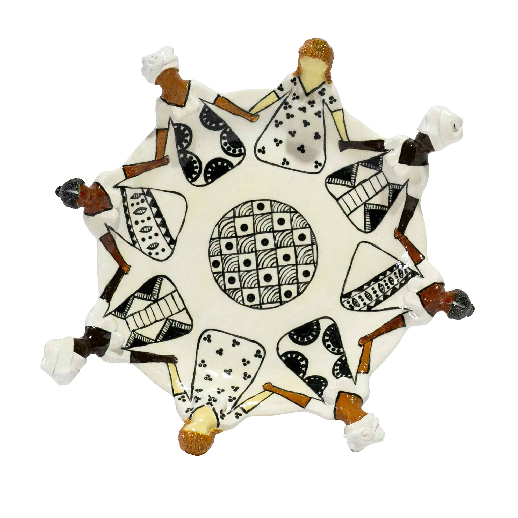 8Lady Ceramic Platter | Vince