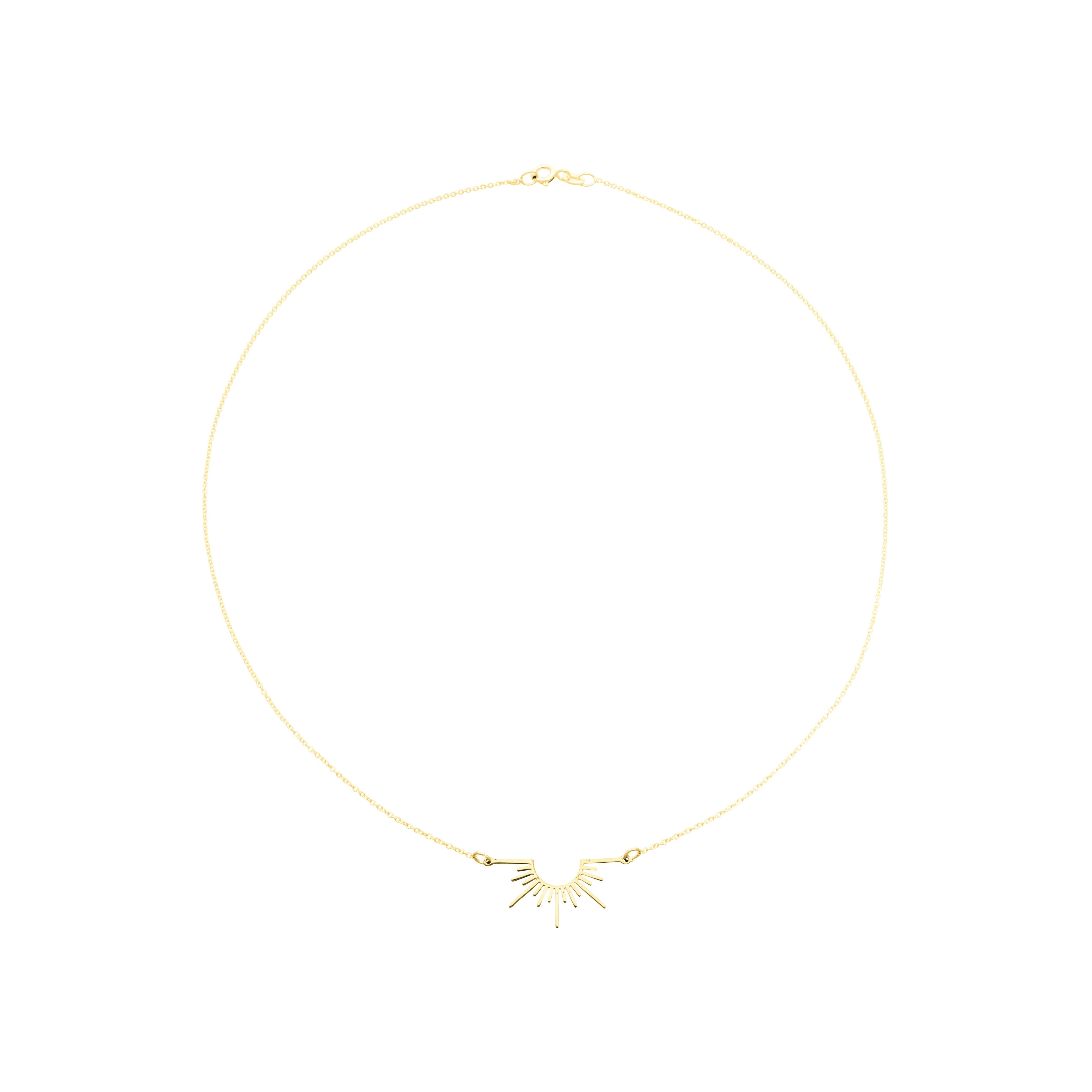 Golden Ray Necklace