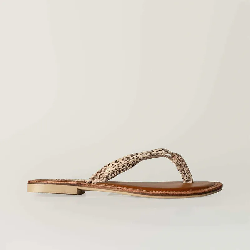 Leopard Golden Savannah Sandal – Handmade Sandals South Africa - Image 2