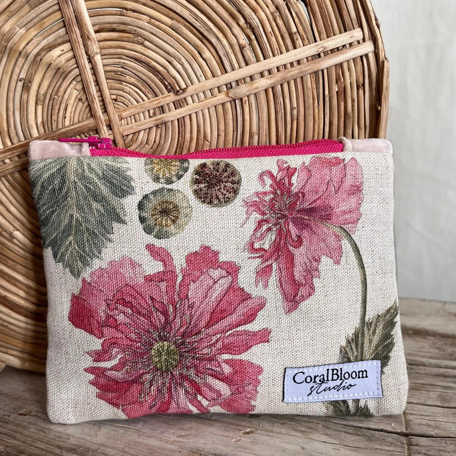 Poppy Zip Pouch