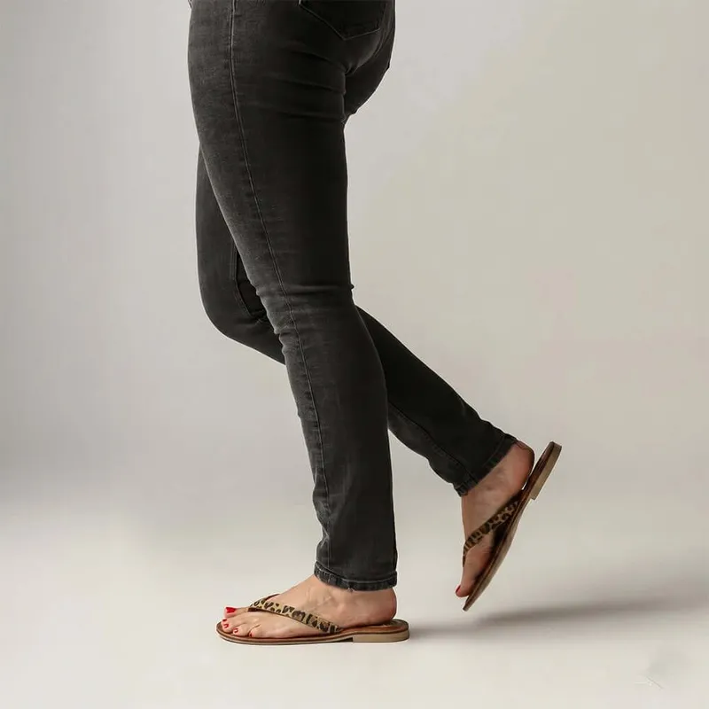 Bush Baby Leopard Sandal – Leather Sandals South Africa - Image 4